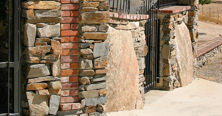 We provide Custom Natural Stone, Boulders, and landscaping supplies ...